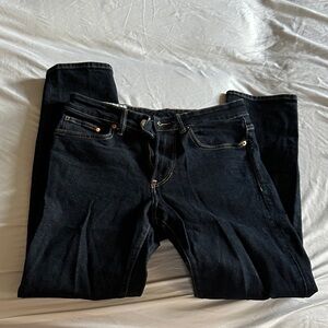 H&M Men's Black Slim Straight Jeans